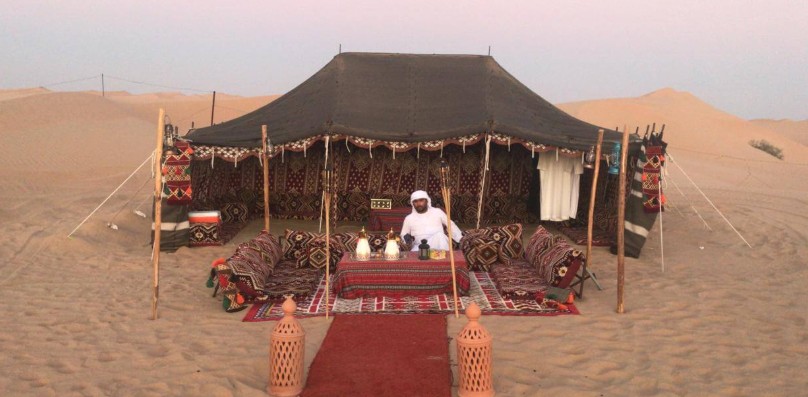 Cenare nel deserto