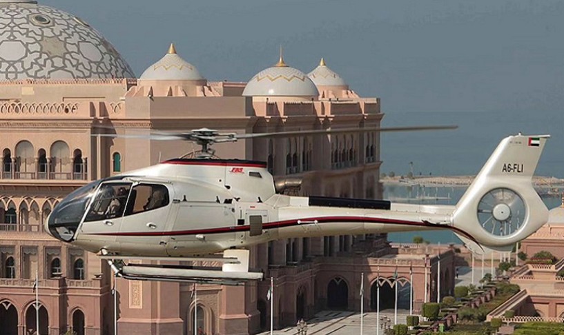 Helicopter Flight in Abu Dhabi