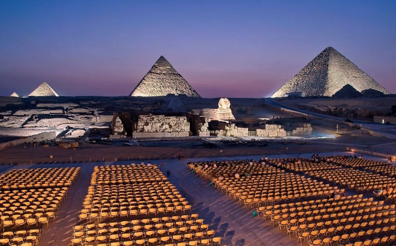 Giza Pyramids Sound & Light Show