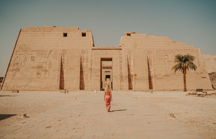 West bank of Egypt (Habu Temple - Valley of Queen - Alabaster Factory)