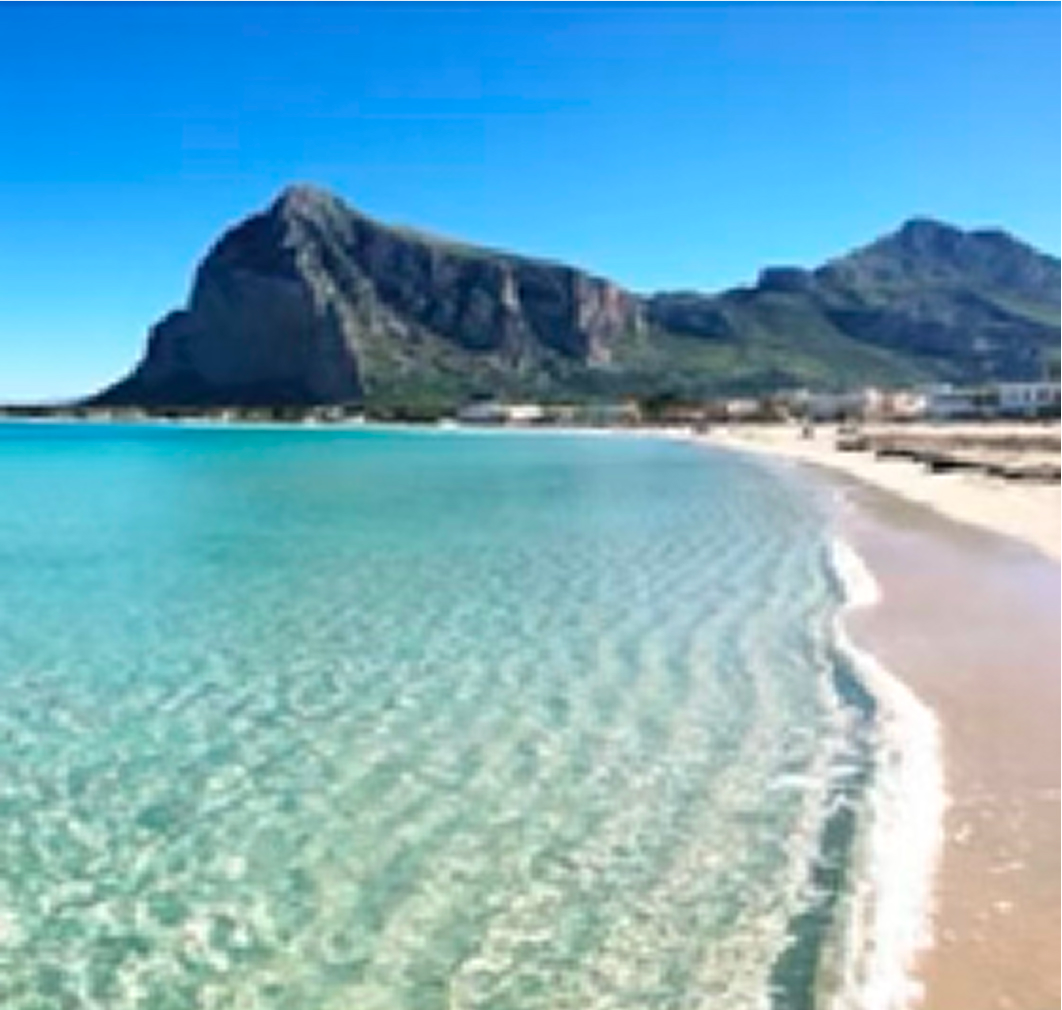 San Vito lo Capo dall'hotel Hopps