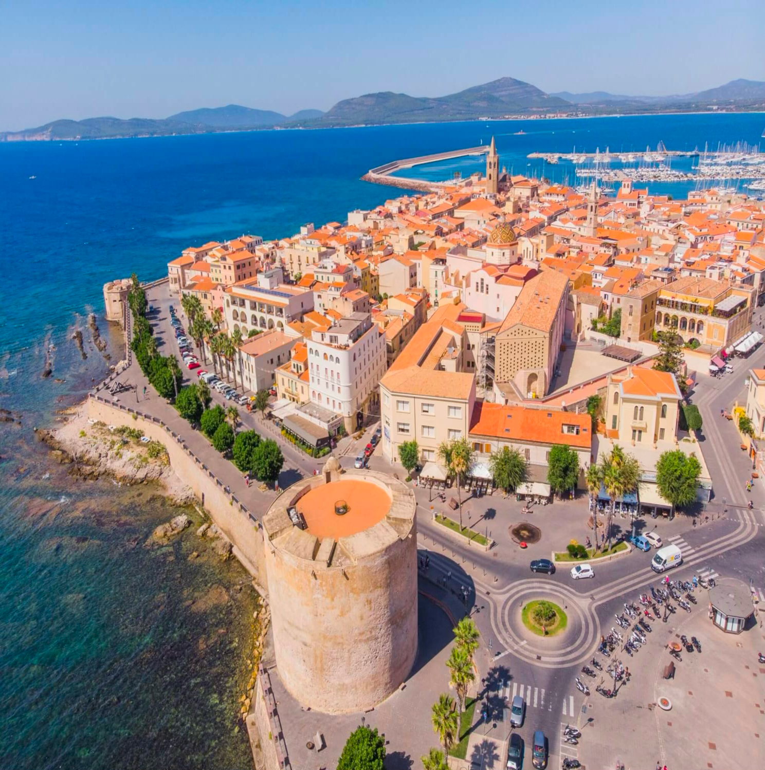 Alghero dall'hotel Castelsardo